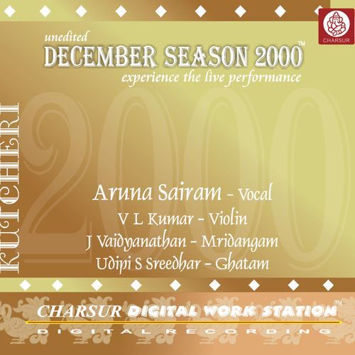 December Season 2000 - Aruna Sairam Aruna Sairam MP3 Download
