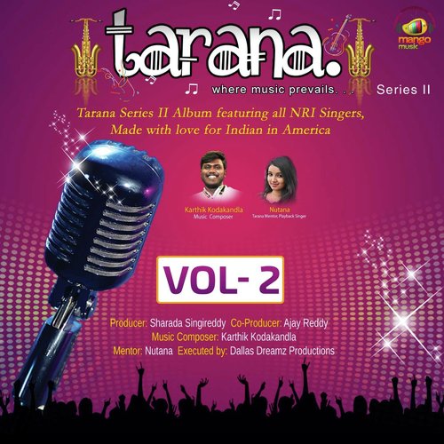 Tarana, Vol. 2 Sanjana Thodupunoori MP3 Download